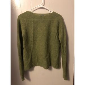 ✨Eileen Fisher✨ green petite medium mohair sweater